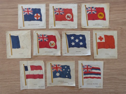 Silk cigarette cards - cigarette,