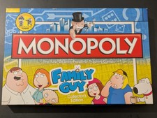 Monopoly: Family Guy Collectors Edition Board Game Lightly Used