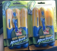 (2) 3 Piece Replacement Safety Bobbers for Rocket Fishing Rod Spin Master