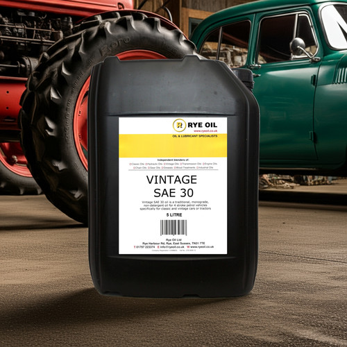 Vintage classic engine oil - vintage,