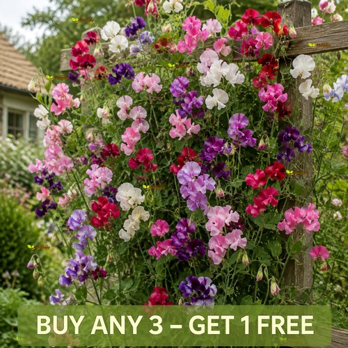 Sweet pea seeds multiflora - pea,