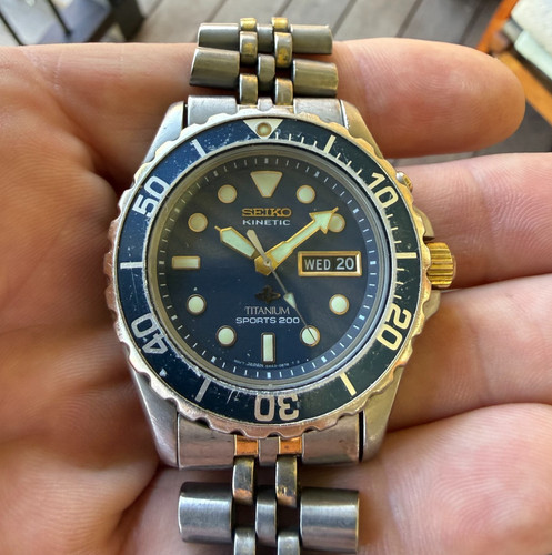 Rare titanium seiko sports - seiko, 200