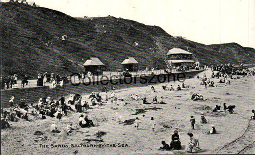 Saltburn the sea - sea, sands