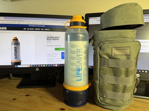 Lifesaver bottle 4000uf - lifesaver, water