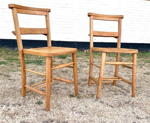 Antique chapel church - , chairs