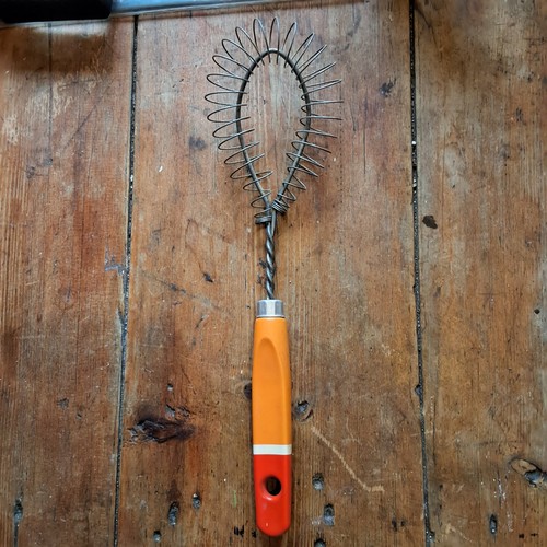 Vintage wire whisk - wire,