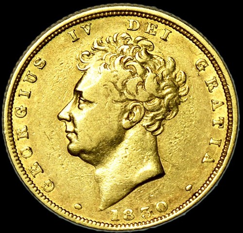 King george the 1830 gold - king,