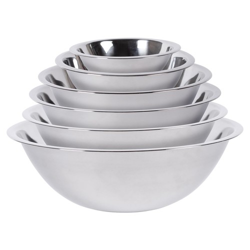 Stainless steel mixing bowls - mixing,