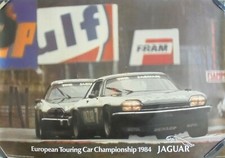 Jaguar XJS Poster European Touring Car TWR Racing Original 1984 99cm x 70cm