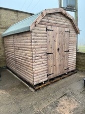 Garden shed 8x12 dutch barn - dutch,