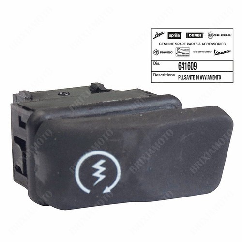 Start button piaggio - start,