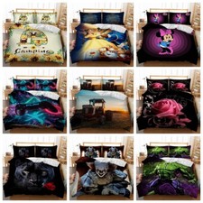 Soft Duvet Cover Set Bedding Set Quilt Cover Single Double King with Pillowcases