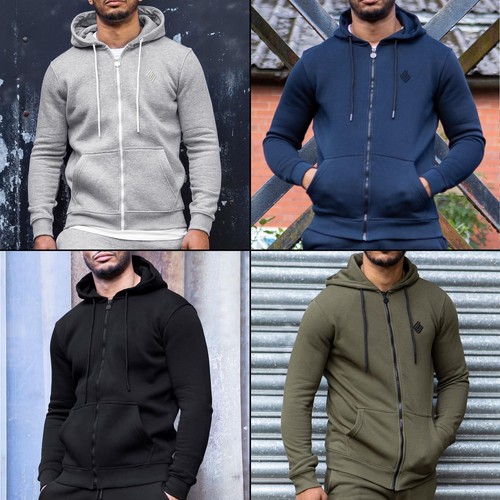 Enzo mens zip fleece - mens,