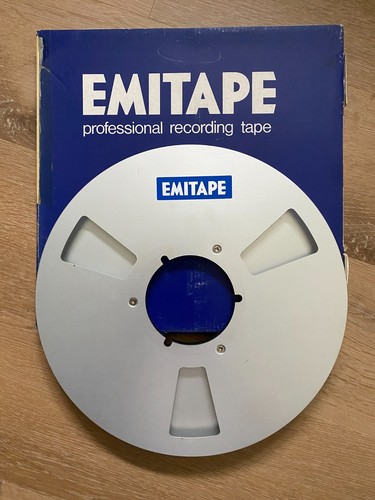 Rare emi tape empty reel - emi, 1/4"