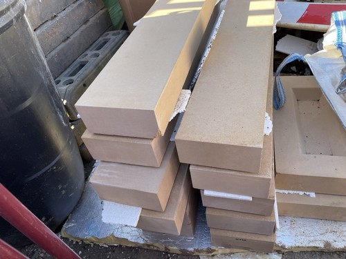 11no beige concrete window - 11no,