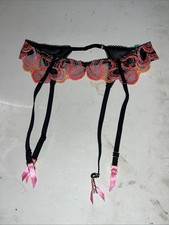 Sexy M&S Suspenders Lacy Pink