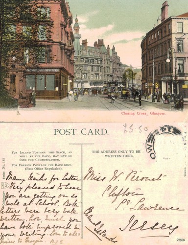 Vintage postcard charing - postcard,
