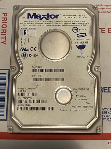 Maxtor diamondmax plus - diamondmax,