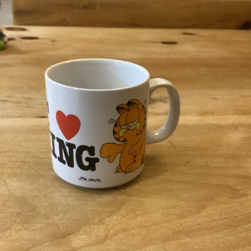 Vintage garfield mug - vintage, jim