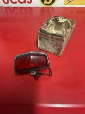 NOS BMC CHROME LUCAS L569 VINTAGE MOTORCYCLE SIDE CAR MARKER SPOT,TAIL LIGHT