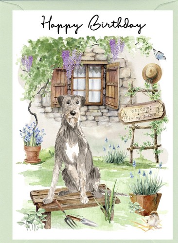 Irish wolfhound dog - wolfhound, 6")