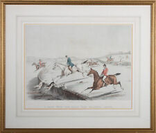 19th Century Lithograph - A Galop with Jem Hills from Bradwell Grove