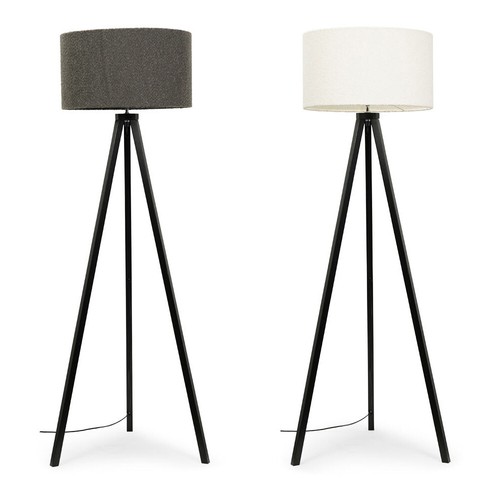 Black tripod floor lamp - black,