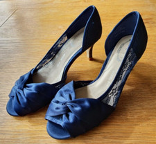 Debut Satin court shoes size UK5 EU38