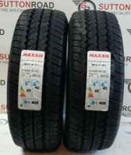 2 X 215/65 15C MAXXIS VANSMART