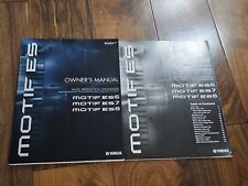 Yamaha Motif Es  Manuals  MINT 