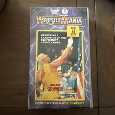 Wwf wrestlemania vhs video - wrestlemania,