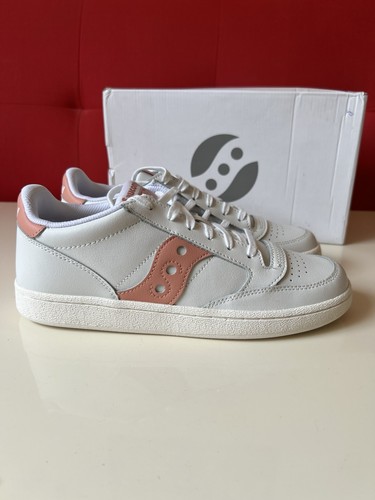 Saucony jazz court white - jazz, white/blush