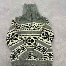 Vintage Knitted Cardigan zip