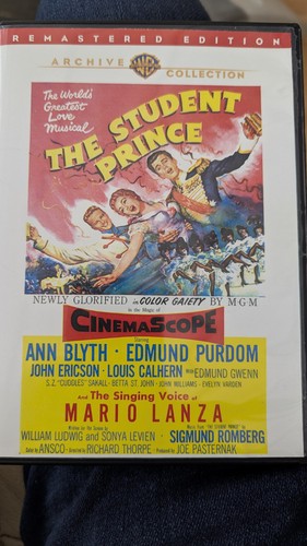 The student prince dvd ann - student,