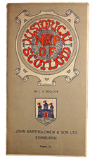 Vintage Bartholomew Historical map of Scotland