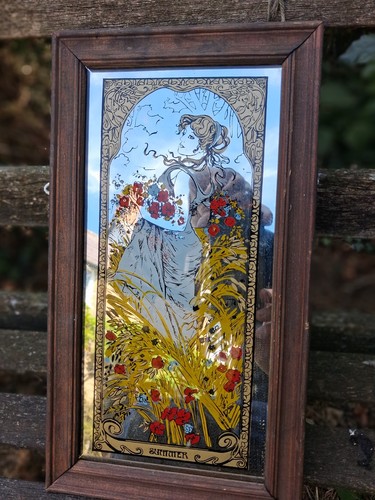 Vintage alphonse mucha - mucha, “four