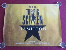 HAMILTON UK QUAD ROLLED POSTER