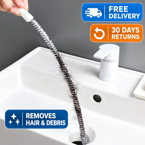 Drain snake hair clog - drain,