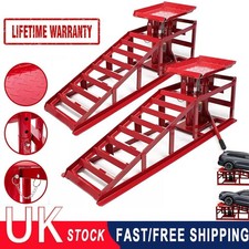 4 Ton Hydraulic Car Ramps 2x 2