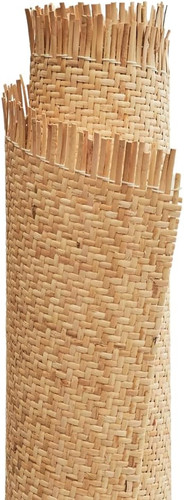Natural herringbone cane - natural,
