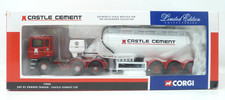 CORGI 74903 ERF EC POWDER TANKER CASTLE CEMENT LTD 1:50 SCALE MIB