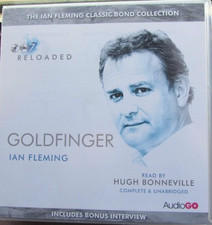 GOLDFINGER - IAN FLEMING - 8 CD AUDIO BOOK - NEW/SEALED  James Bond 007