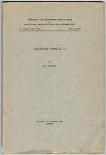 A L Kroeber / Arapaho Dialects