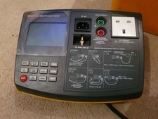 Fluke 6200 Portable Appliance Tester Kit with lables and iec test lead