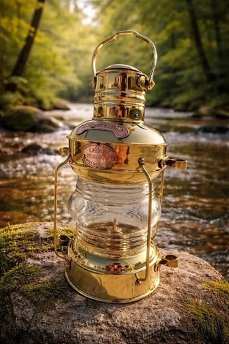 Brass minor oil lamp - minor,