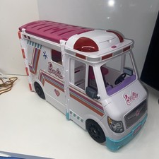 Barbie Care Clinic Ambulance Van Hospital Play Set With Lights And Sounds 10×16"
