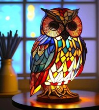 Resin Dog LED Night Light Lamp