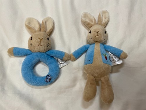 Peter rabbit soft - plush, rattle