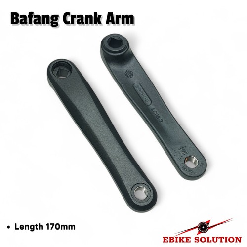 Pair crank arms - crank, 170mm