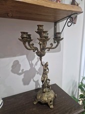 Antique Brass French 6 Arm